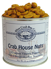 Crab House Nuts® Gourmet Virginia Peanuts with Chesapeake Bay Seasoning