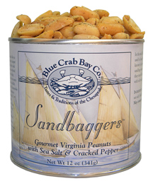 Sandbaggers® Sea Salt & Cracked Pepper Peanuts