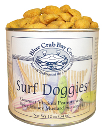 Surf Doggies® Gourmet Virginia Peanuts with Spicy Honey Mustard Seasoning